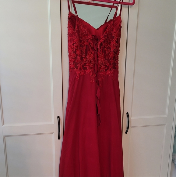 Formal Red Dress - Picture 3 of 5